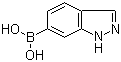structure of CAS# 885068-10-0, 6-吲唑硼酸