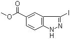 CAS # 885271-25-0, Methyl 3-iodoindazole-5-carboxylate, Methyl 3-iodo-1H-indazole-5-carboxylate