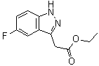 CAS # 885271-93-2, 5-Fluoro-1H-indazole-3-acetic acid ethyl ester