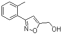 structure of CAS# 885273-56-3, 3-(2-甲基苯基)-5-异恶唑甲醇