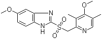 structure of CAS# 88546-55-8, Omeprazole sulfone