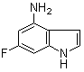 structure of CAS# 885518-25-2, 6-氟-1H-吲哚-4-胺