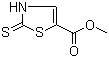 CAS # 885685-70-1, 2-Mercaptothiazole-5-carboxylic acid methyl ester, 2,3-Dihydro-2-thioxo-5-thiazolecarboxylic acid methyl ester