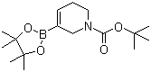 structure of CAS# 885693-20-9, 1-Boc-3,6-dihydro-2H-pyridine-5-boronic acid pinacol ester