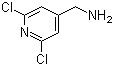 structure of CAS# 88579-63-9, 2,6-Dichloropyridine-4-methylamine