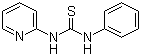 1-苯基-3-(2-吡啶基)-2-硫脲分子结构 (CAS 886-60-2)