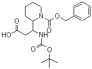 CAS # 886362-34-1, beta-[[(tert-Butoxyl)carbonyl]amino]-1-[(phenylmethoxy)carbonyl]-2-piperidinepropanoic acid
