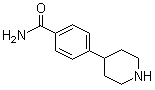 structure of CAS# 886362-49-8, 4-哌啶-4-基苯甲酰胺