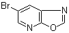 structure of CAS# 886372-90-3, 6-溴恶唑并[5,4-b]吡啶