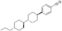 CAS # 88639-41-2, 4-[trans-4-(trans-4-Propylcyclohexyl)cyclohexyl]benzonitrile, trans-4-[4-(trans-4-Propylcyclohexyl)cyclohexyl]benzonitrile