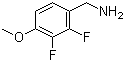 structure of CAS# 886500-75-0, 2,3-二氟-4-甲氧基苄胺