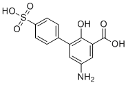 CAS # 887256-40-8, 5-Amino-2-hydroxy-4'-sulfo-[1,1'-biphenyl]-3-carboxylic acid