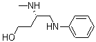 CAS 登录号：88733-39-5, (S)-3-(甲基氨基)-4-(苯基氨基)-1-丁醇