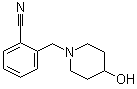 structure of CAS# 887593-76-2, 2-[(4-羟基-1-哌啶基)甲基]苯腈