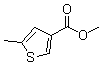 structure of CAS# 88770-18-7, 5-甲基-3-噻吩羧酸甲酯