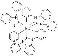 CAS # 888725-36-8, Tris[(3-phenyl-1H-benzimidazol-1-yl-2(3H)-ylidene)-1,2-phenylene]iridium