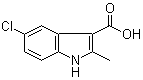 CAS # 889942-69-2, 5-Chloro-2-methyl-1H-indole-3-carboxylic acid
