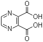 CAS # 89-01-0, 2,3-Pyrazinedicarboxylic acid, Pyrazine-2,3-dicarboxylic acid