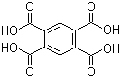 1,2,4,5-Benzenetetracarboxylic acid molecular structure (CAS 89-05-4)