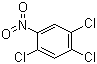 CAS # 89-69-0, 1,2,4-Trichloro-5-nitrobenzene, 5-Nitro-1,2,4-trichlorobenzene, 2,4,5-Trichloro nitrobenzene
