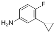 CAS # 890129-90-5, 3-Cyclopropyl-4-fluoroaniline