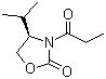 structure of CAS# 89028-40-0, (R)-(-)-4-Isopropyl-3-propionyl-2-oxazolidinone