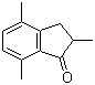 structure of CAS# 89044-50-8, 2,4,7-Trimethylindan-1-one