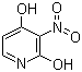 structure of CAS# 89282-12-2, 2,4-Dihydroxy-3-nitropyridine