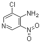 structure of CAS# 89284-28-6, 3-Chloro-5-nitro-4-pyridinamine