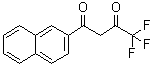 CAS # 893-33-4, 4-(2-Naphthalenyl)-1,1,1-Trifluorobutane-2,4-dione, 4-(2-Naphthyl)-1,1,1-trifluoro-2,4-butanedione, NSC 42790, beta-Naphthoyltrifluoroacetone