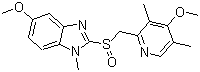 CAS # 89352-76-1, 5-Methoxy-2-[[(4-methoxy-3,5-dimethyl-2-pyridinyl)methyl]sulfinyl]-1-methyl-1H-benzimidazole