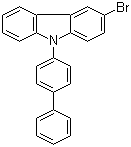 CAS # 894791-46-9, 3-Bromo-9-(4-biphenylyl)carbazole, 9-[1,1'-Biphenyl-4-yl]-3-bromo-9H-carbazole