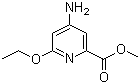 structure of CAS# 894803-87-3, 4-氨基-6-乙氧基-2-吡啶甲酸甲酯