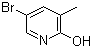 5-Bromo-2-hydroxy-3-methylpyridine molecular structure (CAS 89488-30-2)