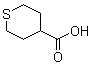 Tetrahydrothiopyran-4-carboxylic acid molecular structure (CAS 89489-53-2)