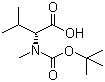 structure of CAS# 89536-85-6, N-[(tert-Butoxy)carbonyl]-N-methyl-D-valine