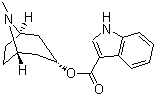 CAS # 89565-68-4, Tropisetron, 3-Tropanylindole-3-carboxylate, 1H-Indole-3-carboxylic acid (3-endo)-8-methyl-8-azabicyclo[3.2.1]oct-3-yl ester