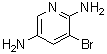 structure of CAS# 896160-69-3, 3-Bromo-2,5-pyridinediamine