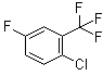 1-Chloro-4-fluoro-2-(trifluoromethyl)benzene molecular structure (CAS 89634-75-3)