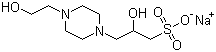 structure of CAS# 89648-37-3, HEPPSO sodium