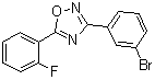 CAS # 896658-52-9, 3-(3-Bromophenyl)-5-(2-fluorophenyl)-1,2,4-oxadiazole