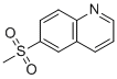 6-(Methylsulfonyl)quinoline molecular structure (CAS 89770-29-6)