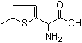 CAS 登录号：89776-66-9, 2-氨基-2-(5-甲基噻吩-2-基)乙酸