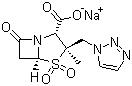 structure of CAS# 89785-84-2, 他唑巴坦钠