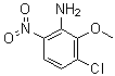 CAS 登录号：89793-13-5, 3-氯-2-甲氧基-6-硝基苯胺