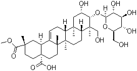 CAS # 89808-50-4, Esculentoside D, 3-O-(beta-D-Glucopyranosyl)phytolaccagenin