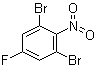 structure of CAS# 898128-02-4, 1,3-二溴-5-氟-2-硝基苯
