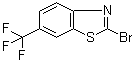 structure of CAS# 898748-23-7, 2-溴-6-(三氟甲基)苯并噻唑