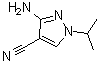CAS 登录号：89897-29-0, 3-氨基-1-异丙基-1H-吡唑-4-甲腈