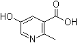 structure of CAS# 89937-79-1, 5-羟基-2-甲基烟酸